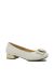 Pantofi Pass Collection crem din piele naturală, cu cataramă decorativă OTR820025 